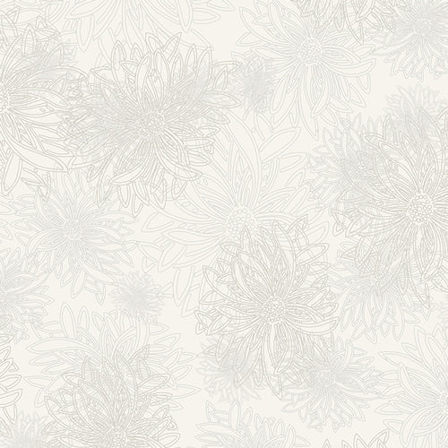 Floral Elements // Chalk - West Valley Quilting - Art Gallery Fabric