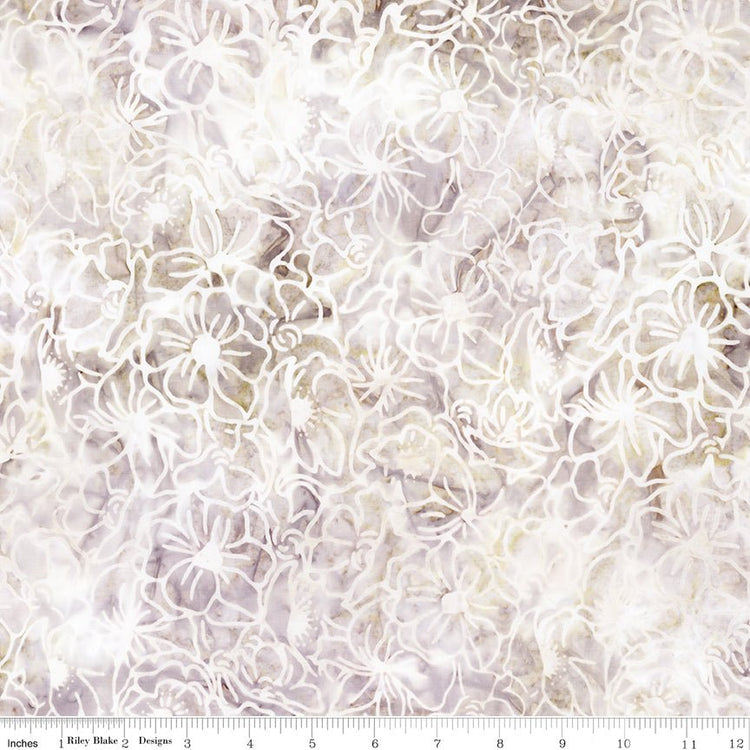 Floral Expressions // Oyster - West Valley Quilting - Riley Blake Designs
