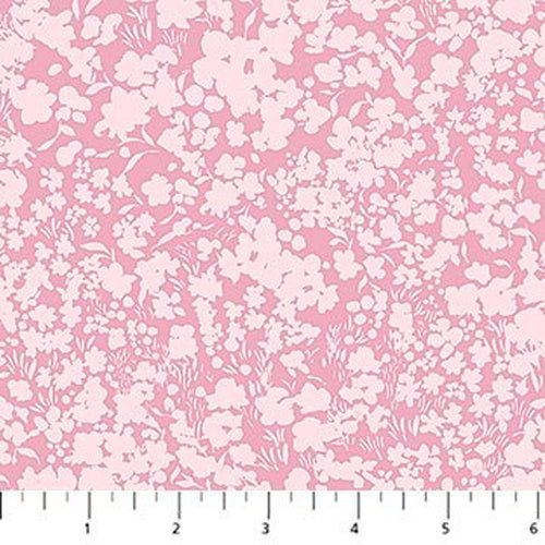 Flourish // Fields - Pink - West Valley Quilting - Figo