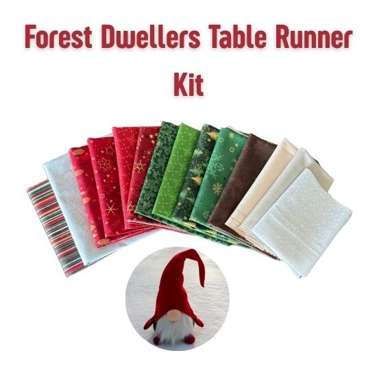 Forest Dwellers Table Runner // We Love Christmas - West Valley Quilting - West Valley Quilting