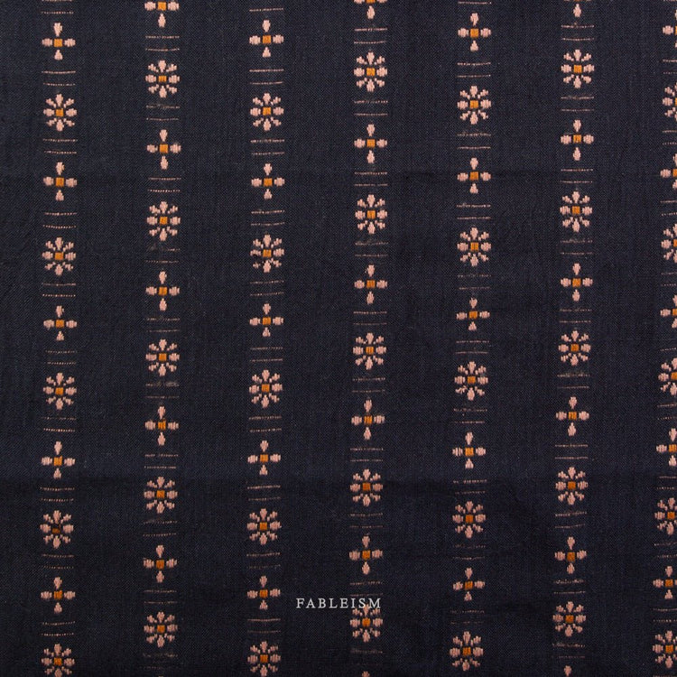 
                    
                      Forest Forage // Daisies in Black - West Valley Quilting - Fableism
                    
                  