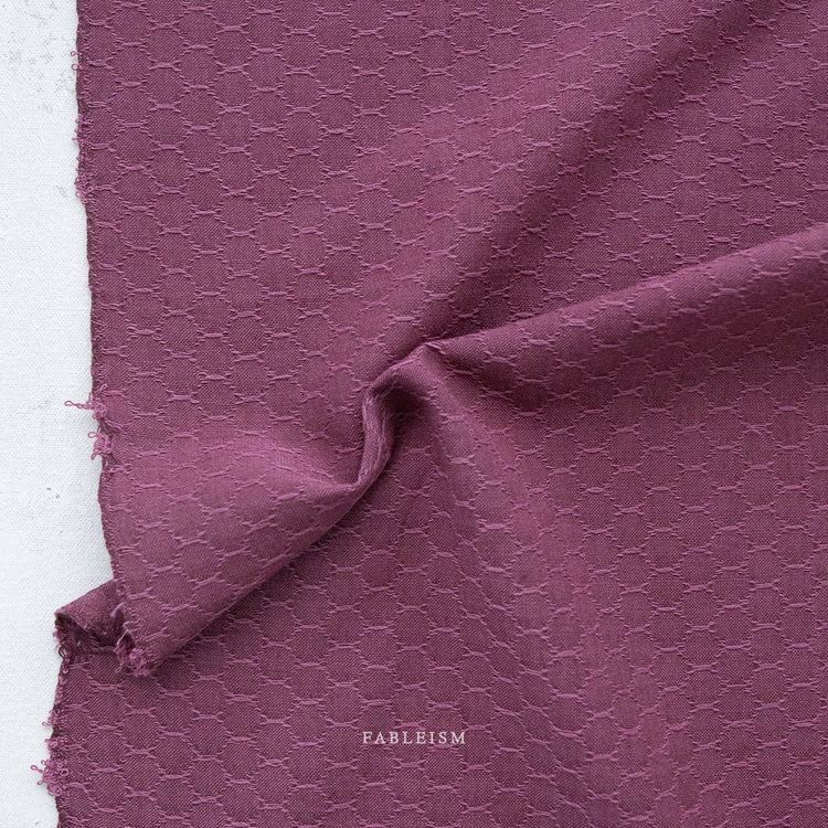 Forest Forage // Honeycomb in Dahlia - West Valley Quilting - Fableism