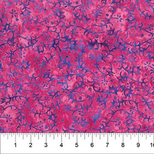 Fresh Flowers // Raspberry 83035 - West Valley Quilting - Banyan