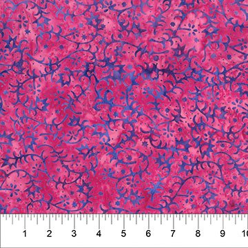 Fresh Flowers // Raspberry 83035 - West Valley Quilting - Banyan