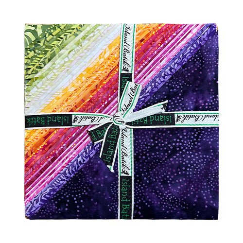 Full Bloom // 10" Stack - West Valley Quilting - Island Batiks