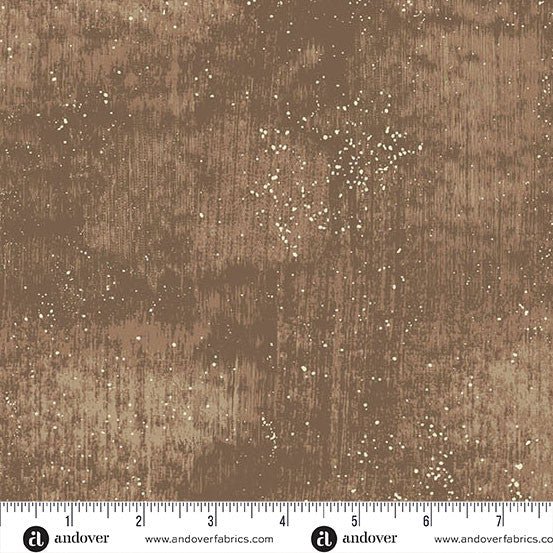 Glaze III // Glaze Cocoa - West Valley Quilting - Andover Fabrics