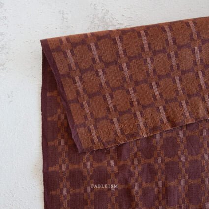 Golden Hour // Native Nectar in Eggplant - West Valley Quilting - Fableism