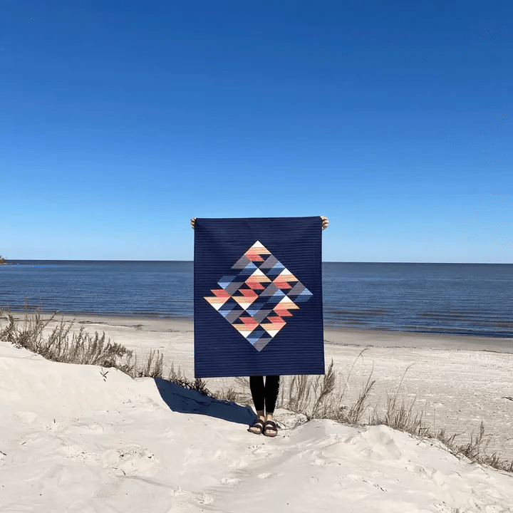 
                    
                      Grand Beach Quilt Pattern - West Valley Quilting - The Blanket Statement
                    
                  
