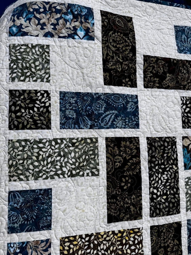 
                    
                      Grandstand Quilt Kit // Decorator Style - Throw - West Valley Quilting - West Valley Quilting
                    
                  