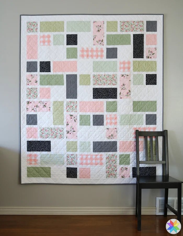 
                    
                      Grandstand Quilt Pattern - West Valley Quilting - From a Bright Corner
                    
                  