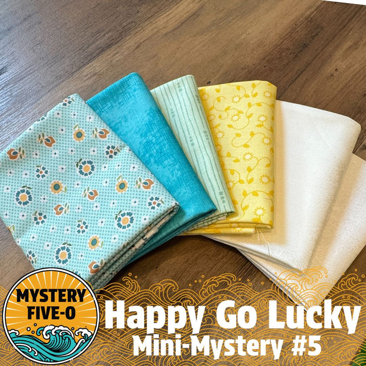 Happy Go Lucky Mini Mystery - Bundle 5 - West Valley Quilting - West Valley Quilting