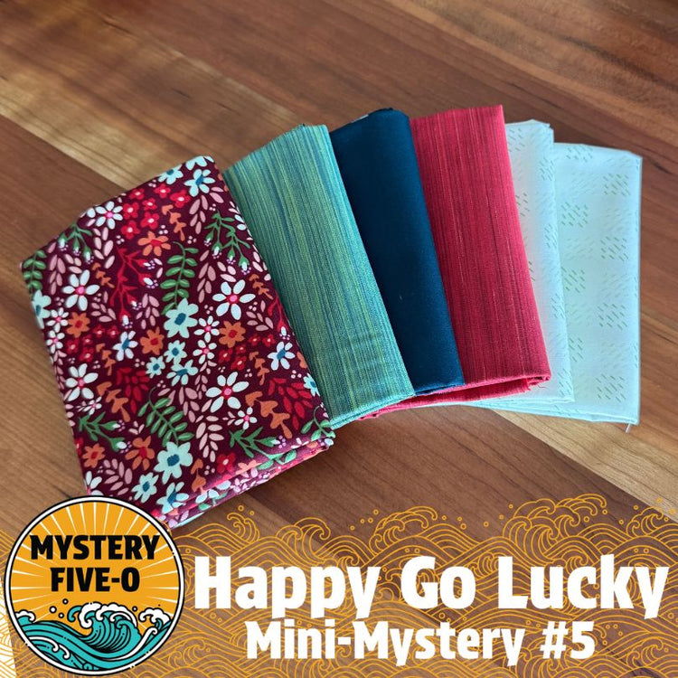 Happy Go Lucky Mini Mystery - Bundle 8 - West Valley Quilting - West Valley Quilting