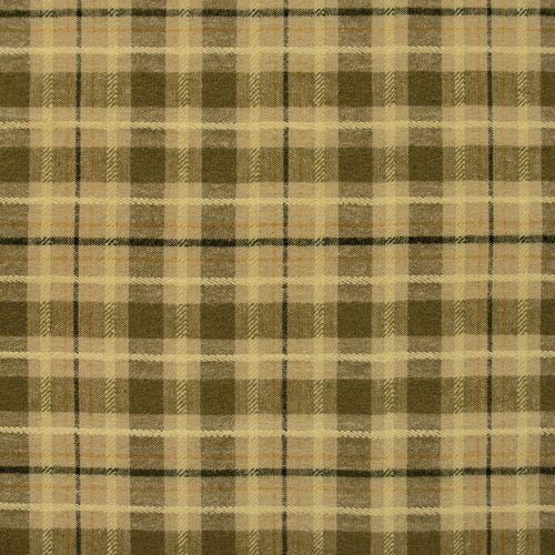 Highlands Flannel // Check Plaid Olive Jam - West Valley Quilting - Art Gallery Fabrics