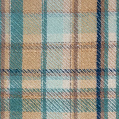 Highlands Flannel // Royal Plaid Horizon - West Valley Quilting - Art Gallery Fabrics