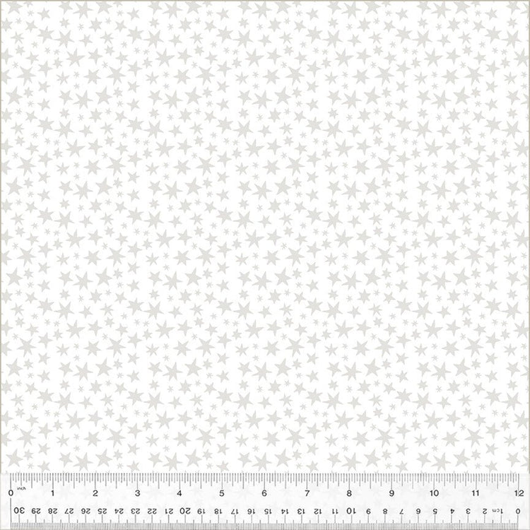 Icing // Starry White on White - West Valley Quilting - Windham