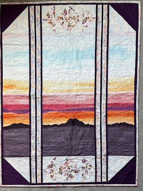 Inside Out Wall Hanging Kit // Point of View - Southwest - West Valley Quilting - West Valley Quilting