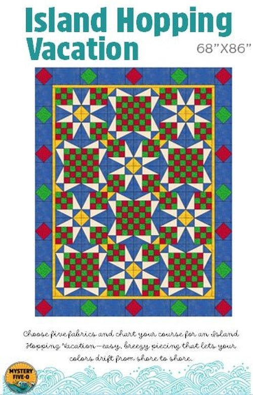 Island Hopping Vacation Pattern - Digital Download - West Valley Quilting - West Valley Quilting