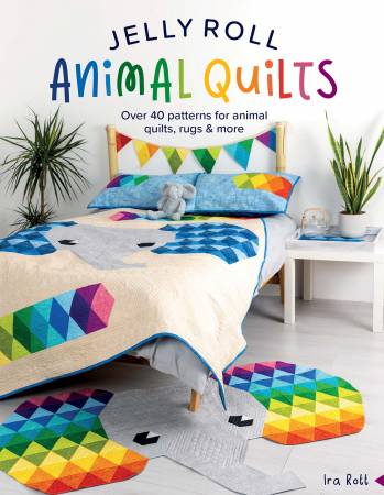Jelly Roll Animal Quilts - West Valley Quilting - David & Charles