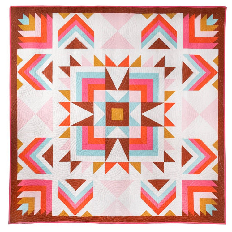 Joplin Quilt Kit // Throw Size Cover Quilt - West Valley Quilting - West Valley Quilting
