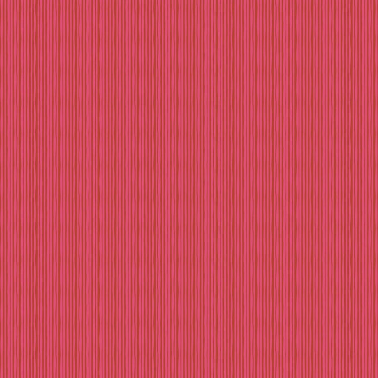 Joyful June // Stripe Pink - West Valley Quilting - Figo