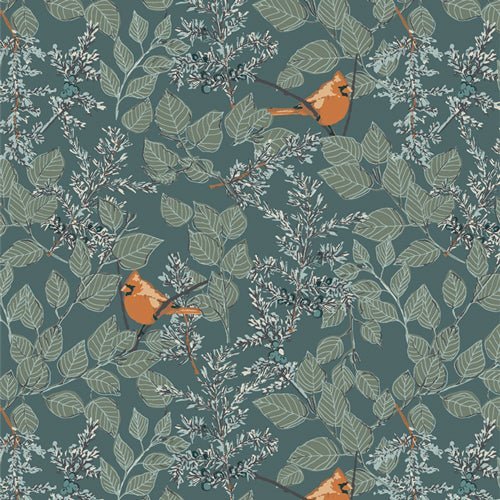 Juniper // Juniper Grove Evergreen End of Bolt - West Valley Quilting - Art Gallery Fabric