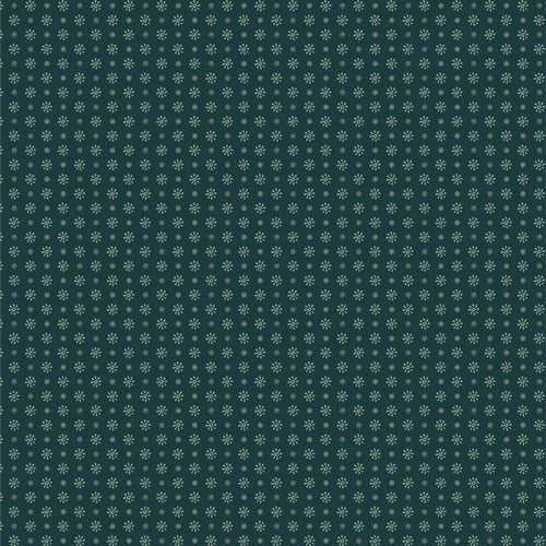 Juniper // Pretty Paper Teal End of Bolt - West Valley Quilting - Art Gallery Fabric
