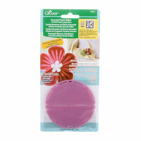 Kanzashi Flower Maker Orchid Petal Large - West Valley Quilting - Clover Needlecraft