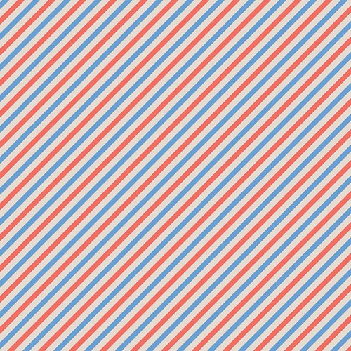 Les Petits // Stripes Postal - West Valley Quilting - Art Gallery Fabric
