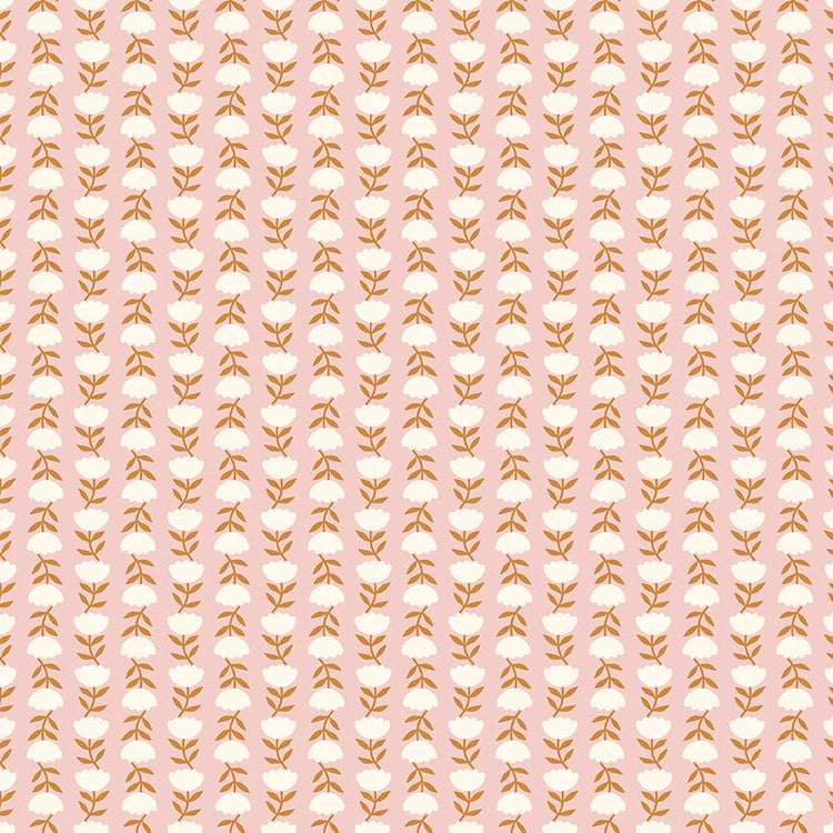 Let It Bloom // Flower Path Blush - West Valley Quilting - Riley Blake Designs