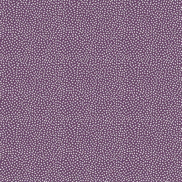 Let It Bloom // Seeds Purple - West Valley Quilting - Riley Blake Designs