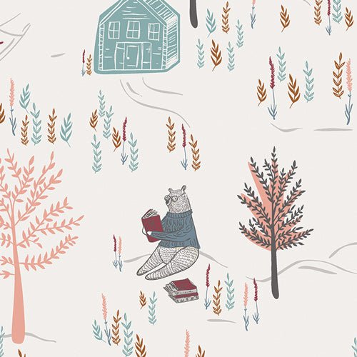 Little Clementine // Meeting Place Bright Day - West Valley Quilting - Art Gallery Fabric