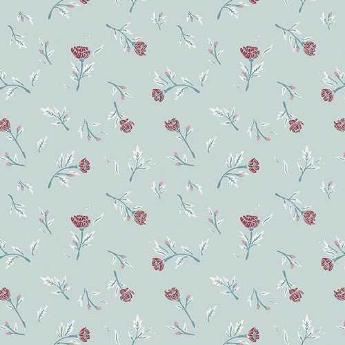 Little Clementine // Miss Ditzy's Wintermint - West Valley Quilting - Art Gallery Fabric
