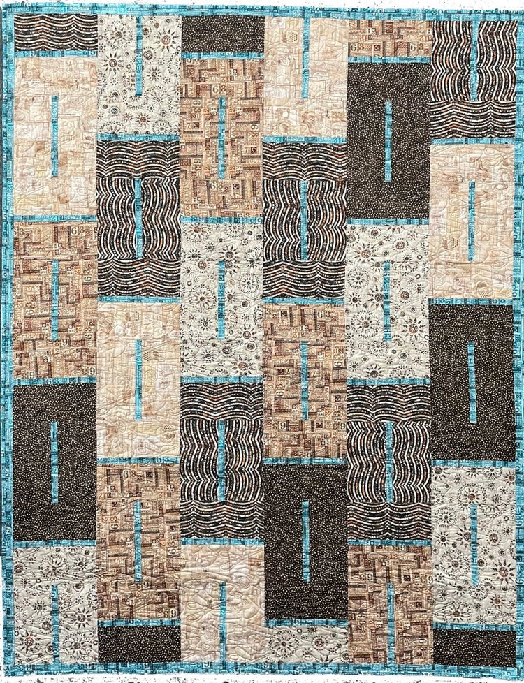 Long Johns Quilt Pattern - Digital Download - West Valley Quilting - The Stitchin Tree