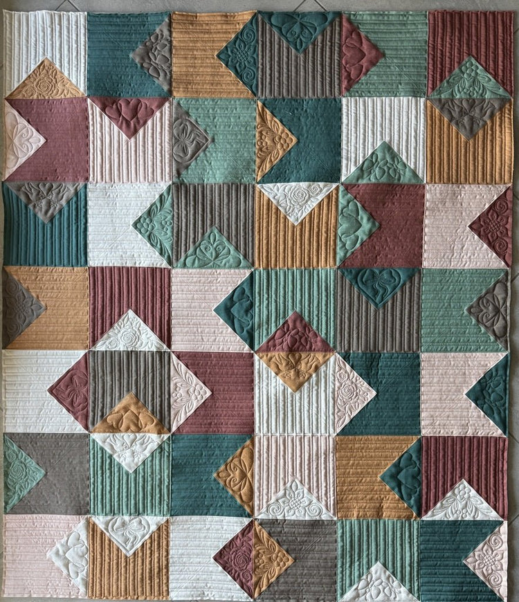 Love Notes Quilt Kit // Fableism Sprout Wovens - West Valley Quilting - West Valley Quilting