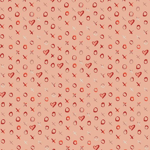 Love Story // Hugs & Kisses Warm - West Valley Quilting - Art Gallery Fabric