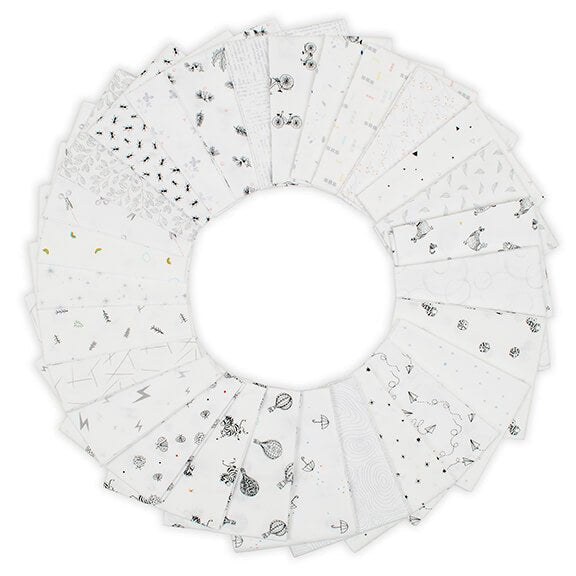 Lower the Volume // Lower the Volume Fat Quarter Bundle - West Valley Quilting - Blank Quilting