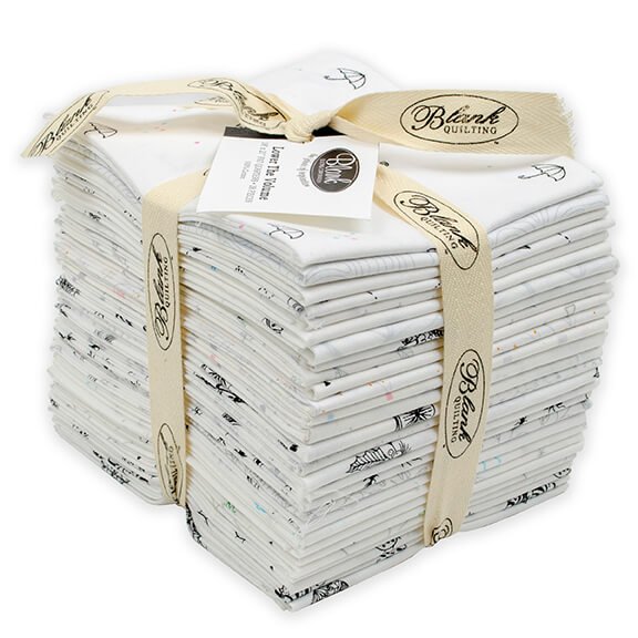 Lower the Volume // Lower the Volume Fat Quarter Bundle - West Valley Quilting - Blank Quilting