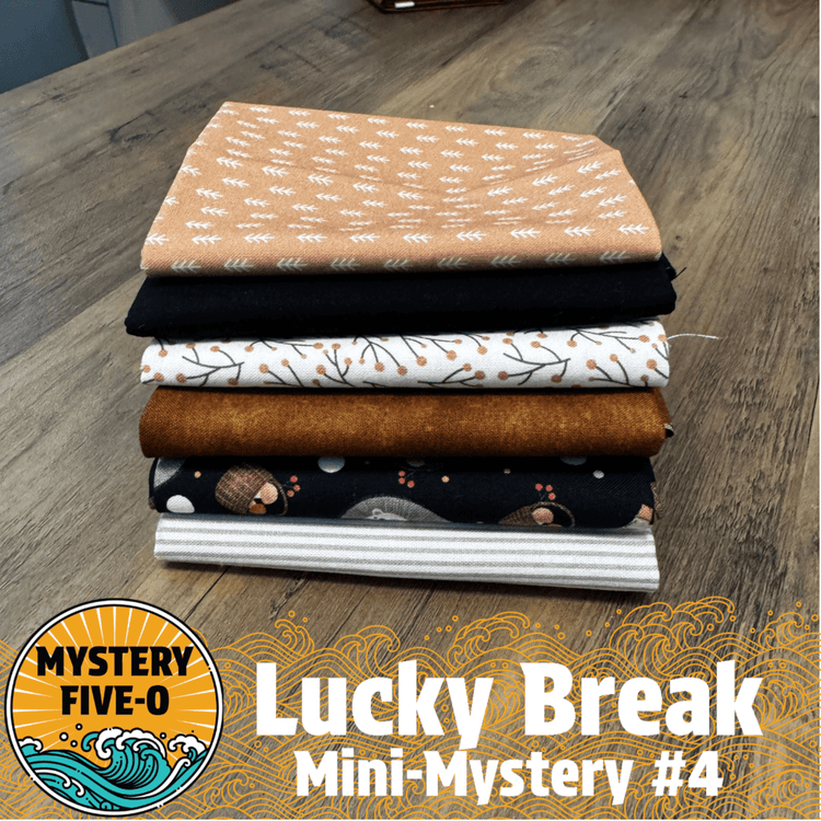 Lucky Break Mini Mystery - Cheeky Critters FQ Bundle - West Valley Quilting - West Valley Quilting