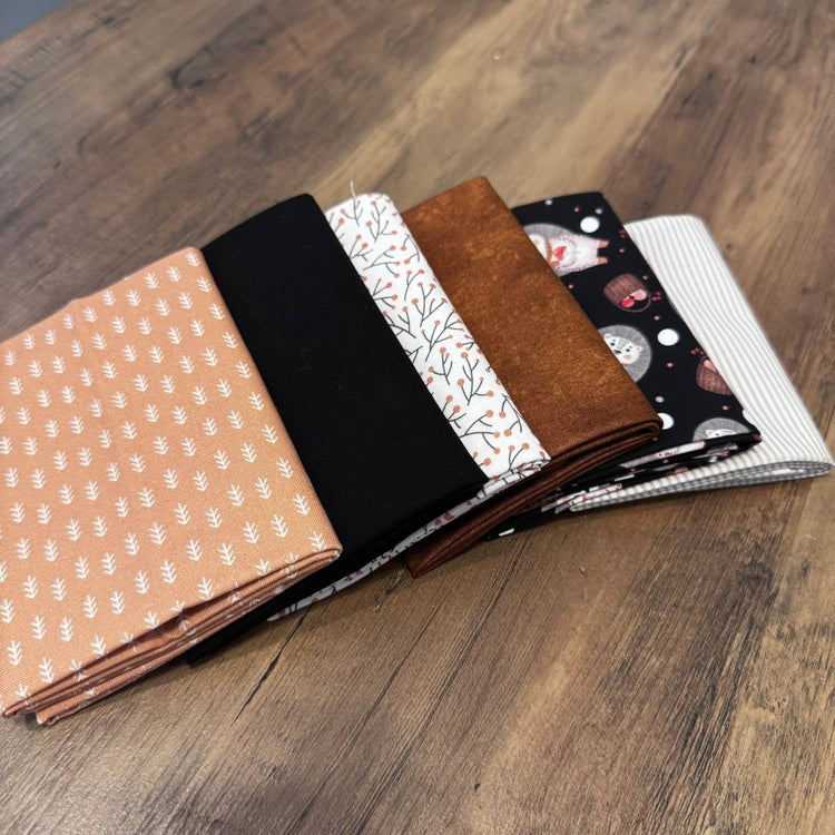 Lucky Break Mini Mystery - Cheeky Critters FQ Bundle - West Valley Quilting - West Valley Quilting