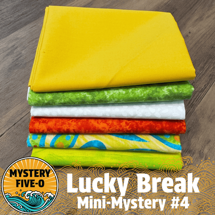 Lucky Break Mini Mystery - Color Burst FQ Bundle - West Valley Quilting - West Valley Quilting