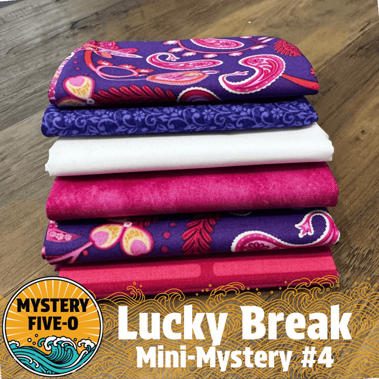 Lucky Break Mini Mystery - Molly's Magic FQ Bundle - West Valley Quilting - West Valley Quilting