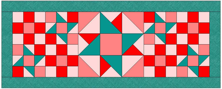 Lucky Break Pattern - Digital Download - West Valley Quilting - Mystery Five - 0