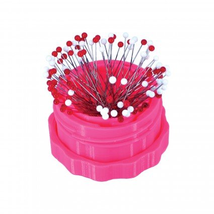 Magnetic Pin Cup // Pink - West Valley Quilting - Purple Hobbies, LLC