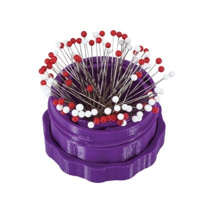 Magnetic Pin Cup // Purple - West Valley Quilting - Purple Hobbies, LLC