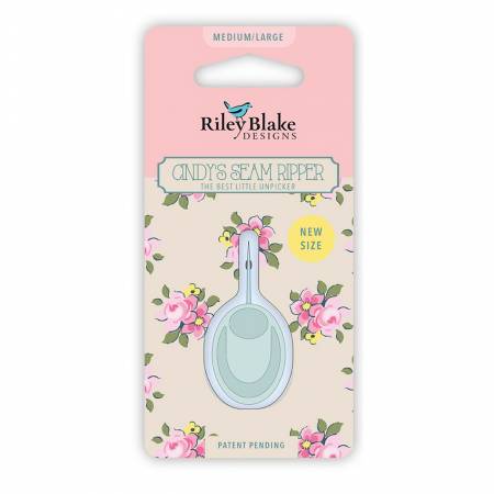 Medium/Large Cindy's Seam Ripper Cream - West Valley Quilting - Riley Blake Designs