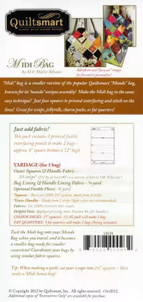 Midi Bag Fun Pack - West Valley Quilting - QuiltSmart