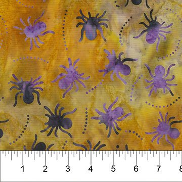 Midnight Magic //Sunglow Spiders - West Valley Quilting - Banyan