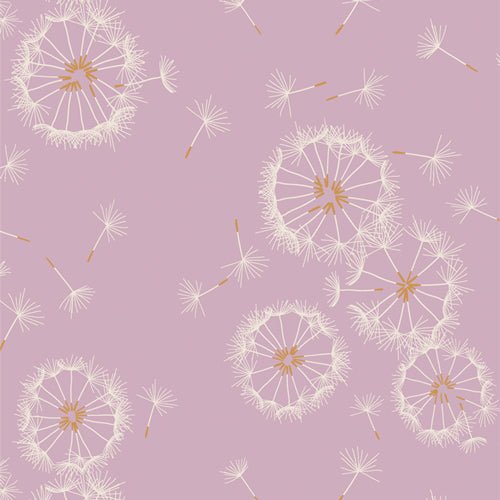 Midsummer // Tiny Dancer - Lilac in Flannel - West Valley Quilting - Art Gallery Fabric