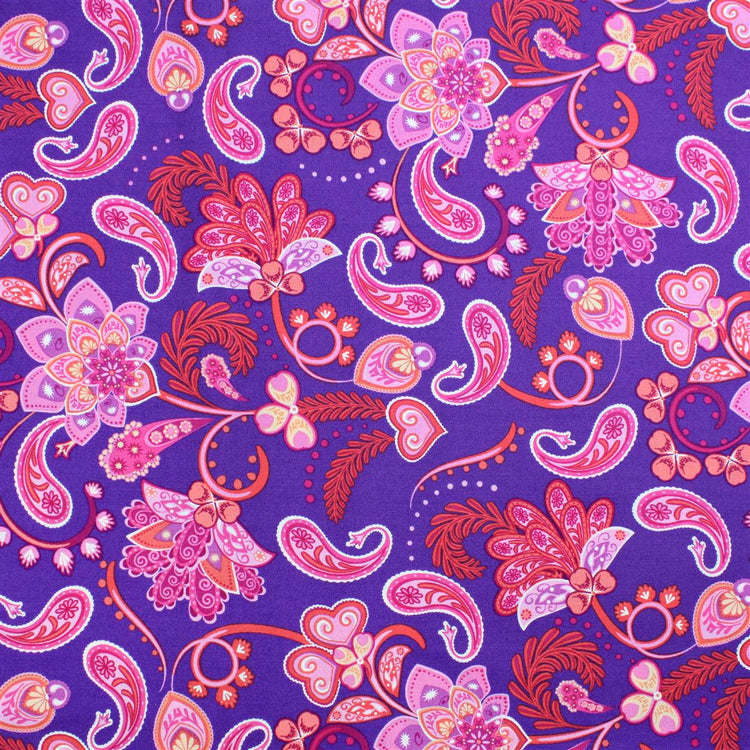 Molly's Magic // Midnight Dreams Rosy - West Valley Quilting - Andover