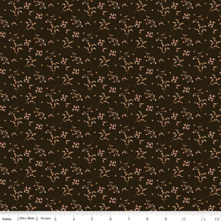 Morning Latte // Berries Espresso - West Valley Quilting - Riley Blake Designs